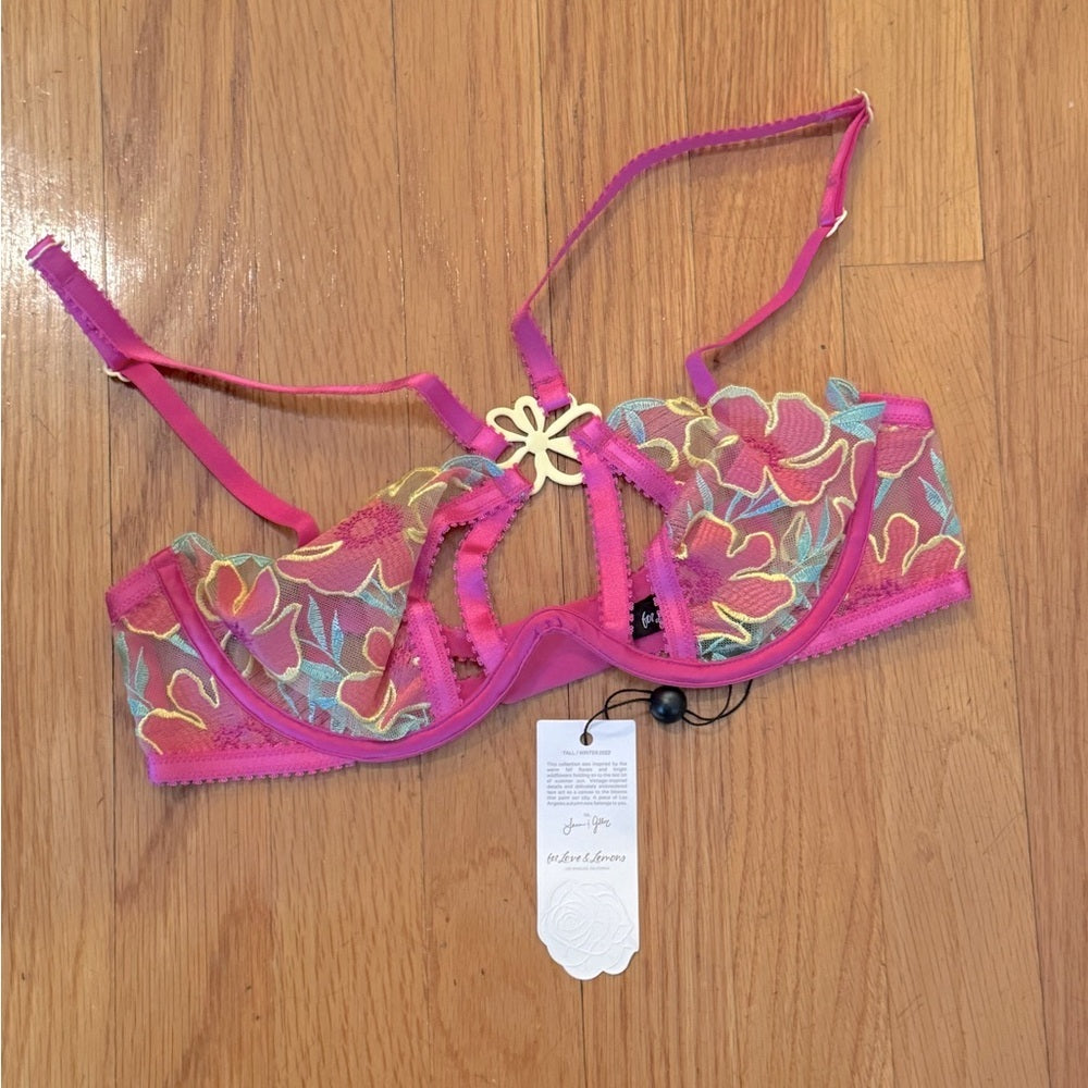 FOR LOVE & LEMONS Lucy Monowire Bra - Women’s Size XS - New With Tags